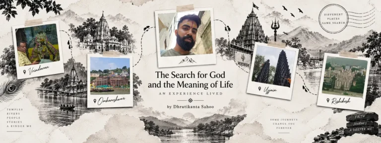 The search for God and the meaning of life through a spiritual journey across India